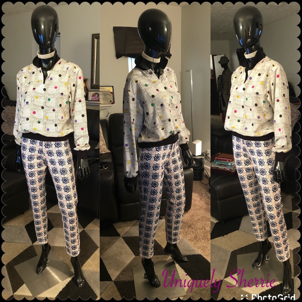 SOLD Adam Levine Print Pants - Picture 6 of 13